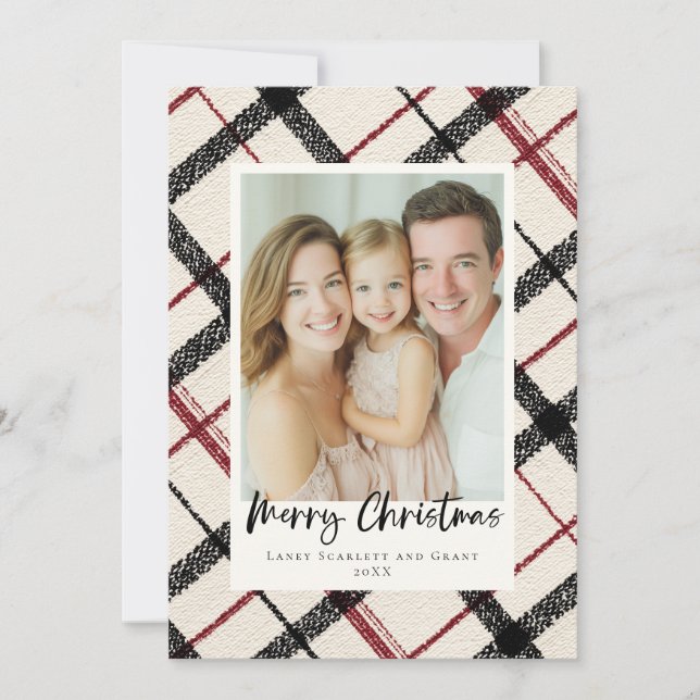 Palid Christmas classic Holiday Card (Front)