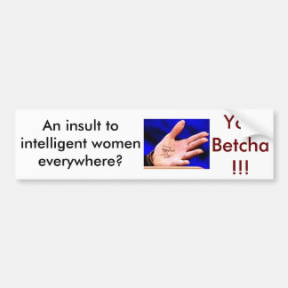 Palin4 Bumper Sticker