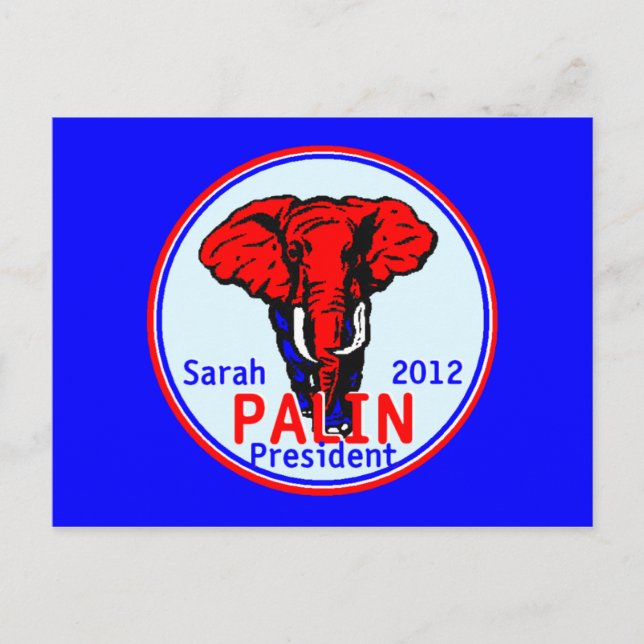 Palin 2012 Postcard (Front)