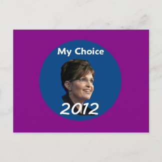 Palin 2012 Postcard