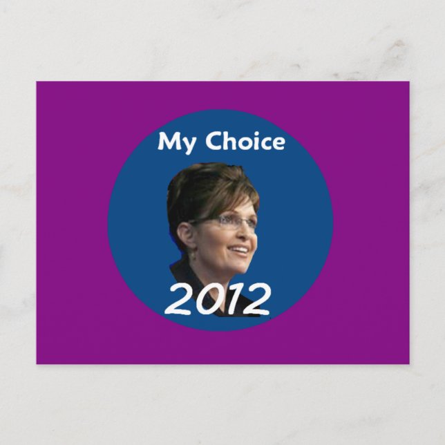 Palin 2012 Postcard (Front)