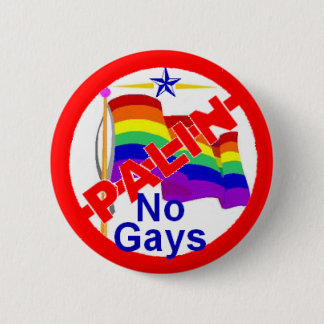 Palin ANTI GAY Button