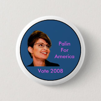 Palin for America 2 Inch Round Button