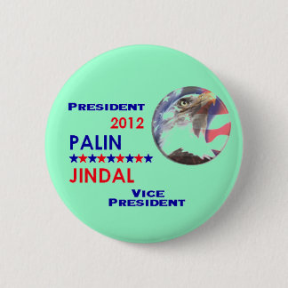PALIN & JINDAL 2012 Button
