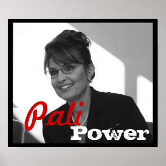 Palin Power Poster