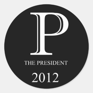 Palin-Sticker Classic Round Sticker