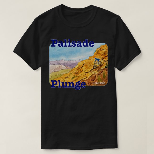 Palisade Plunge Colorado T-Shirt (Design Front)
