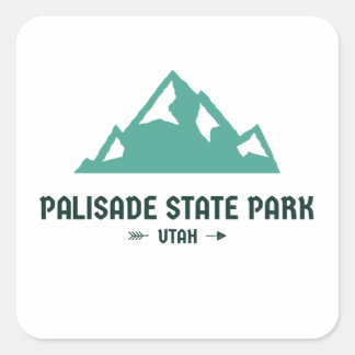 Palisade State Park - Utah Square Sticker