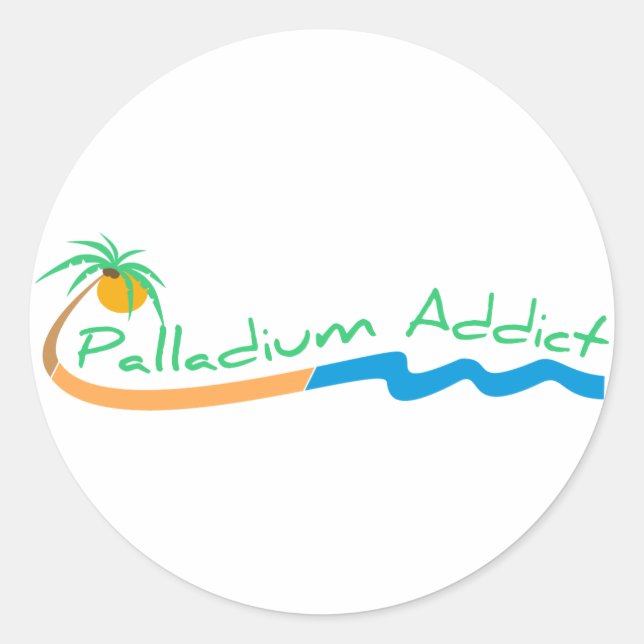 Palladium Addict Stickers (Front)