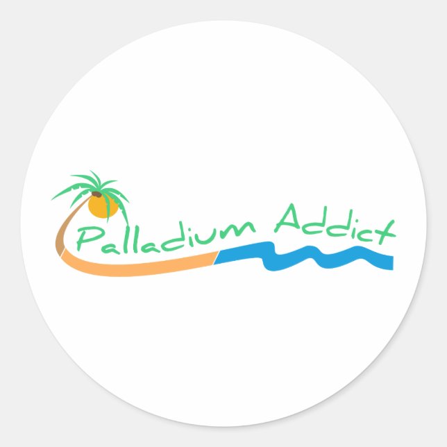 palladiumaddictlogo stickers (Front)