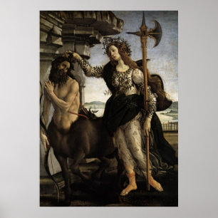 Pallas and the Centaur Poster