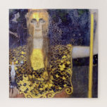 Pallas Athena, Gustav Klimt Jigsaw Puzzle<br><div class="desc">Gustav Klimt (July 14, 1862 – February 6, 1918) was an Austrian symbolist painter and one of the most prominent members of the Vienna Secession movement. Klimt is noted for his paintings, murals, sketches, and other objets d'art. In addition to his figurative works, which include allegories and portraits, he painted...</div>