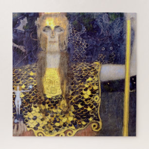 Pallas Athena, Gustav Klimt Jigsaw Puzzle