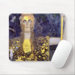 Pallas Athena, Gustav Klimt Mouse Pad<br><div class="desc">Gustav Klimt (July 14, 1862 – February 6, 1918) was an Austrian symbolist painter and one of the most prominent members of the Vienna Secession movement. Klimt is noted for his paintings, murals, sketches, and other objets d'art. In addition to his figurative works, which include allegories and portraits, he painted...</div>