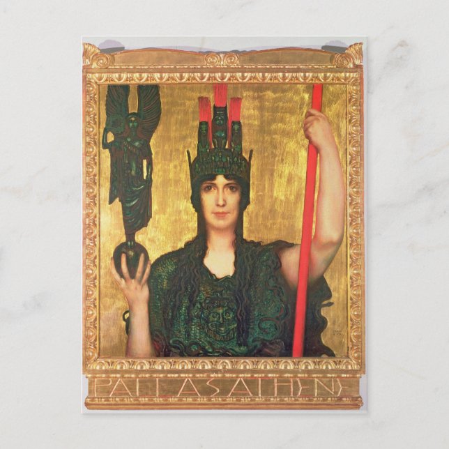 Pallas Athena Postcard (Front)