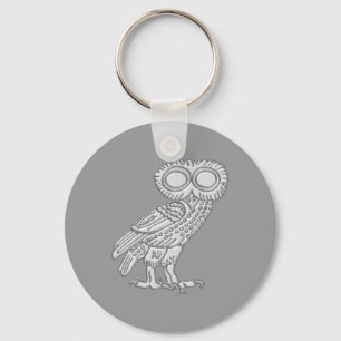 Pallas Athene Athena Eule owl Keychain