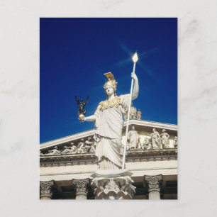 Pallas-Athene Fountain Postcard