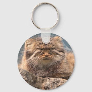 Pallas Cat Keychain