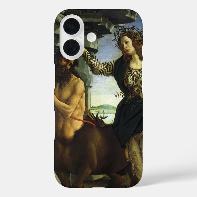 Pallas (Minerva) and Centaur by Sandro Botticelli Case-Mate iPhone Case (Back)