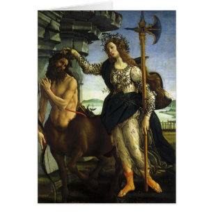 Pallas (Minerva) et Centaur par Sandro Botticelli