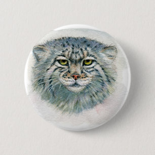 Pallas's Cat 862 2 Inch Round Button