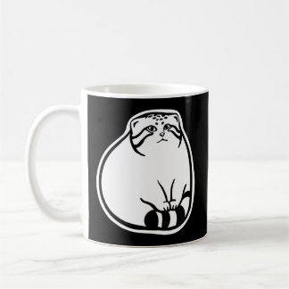 Pallas'S Cat Paws On Tailstylized Of A Chonker Coffee Mug