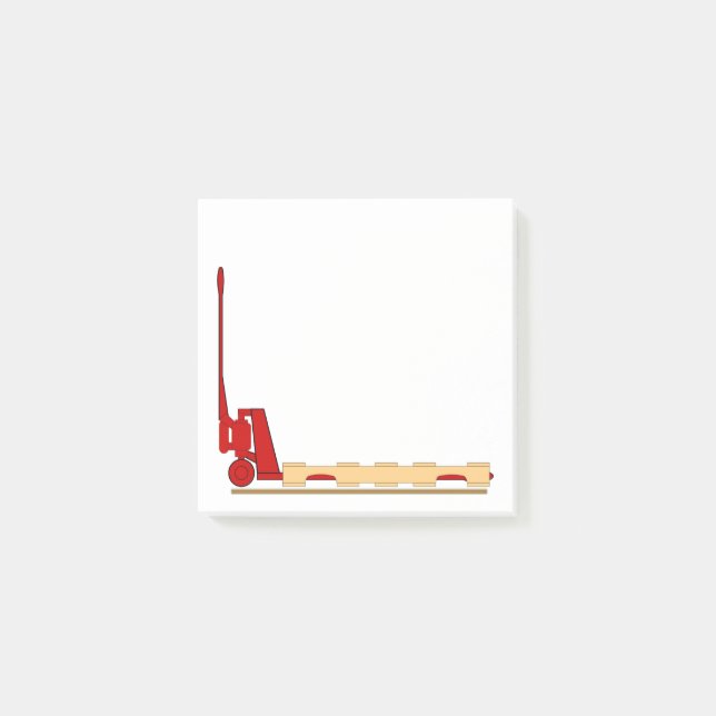 Pallet Jack Post-it Notes (Front)