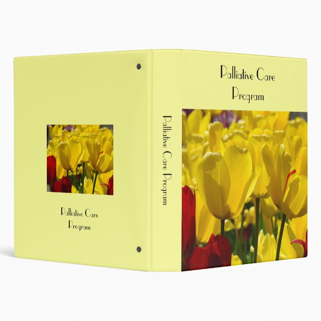 Palliative Care Program binder custom Nurses Week (Background)