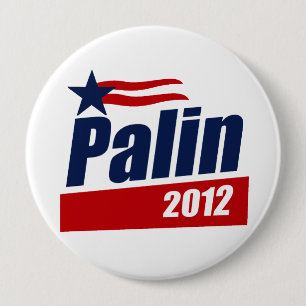 Pallin 2012 Poster blue 4 Inch Round Button