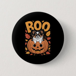Pallon Costume On Pumpkin Halloween Pallon  2 Inch Round Button