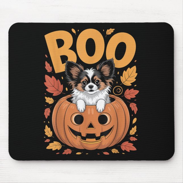 Pallon Costume On Pumpkin Halloween Pallon  Mouse Pad (Front)