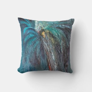 Palm Art 16" x Oreiller en coton 16"