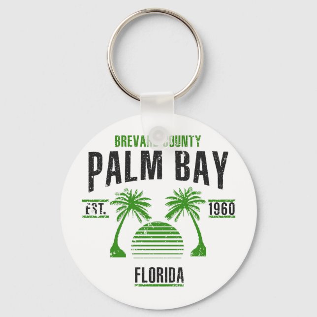 Palm Bay Keychain (Front)