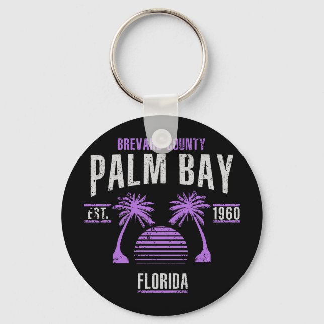 Palm Bay Keychain (Front)