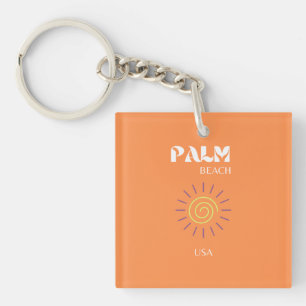 Palm Beach, Art Voyage, Preppy, Orange