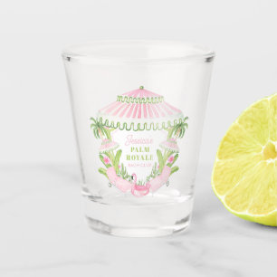 Palm Beach Cabana Bach Club   Bachelorette  Shot Glass