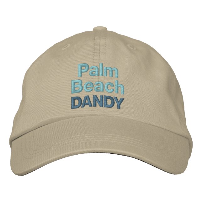 PALM BEACH DANDY cap (Front)