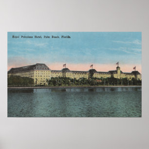 Palm Beach, FL - Ext.View of Royal Poinciana Poster