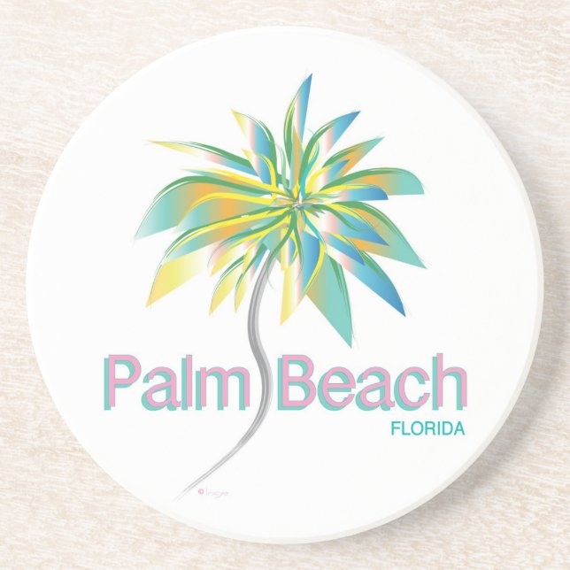 Palm Beach, Florida Coaster (Front)