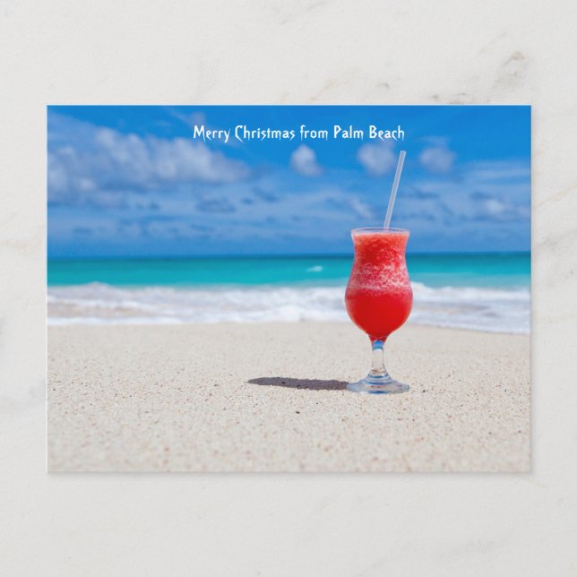 Palm Beach .Floride Carte postale de voeux (Devant)