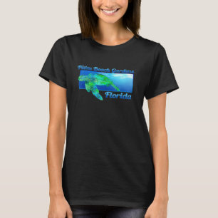 Palm Beach Gardens Florida Swimming Sea Turtle T-Shirt