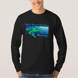 Palm Beach Gardens Florida Swimming Sea Turtle T-Shirt