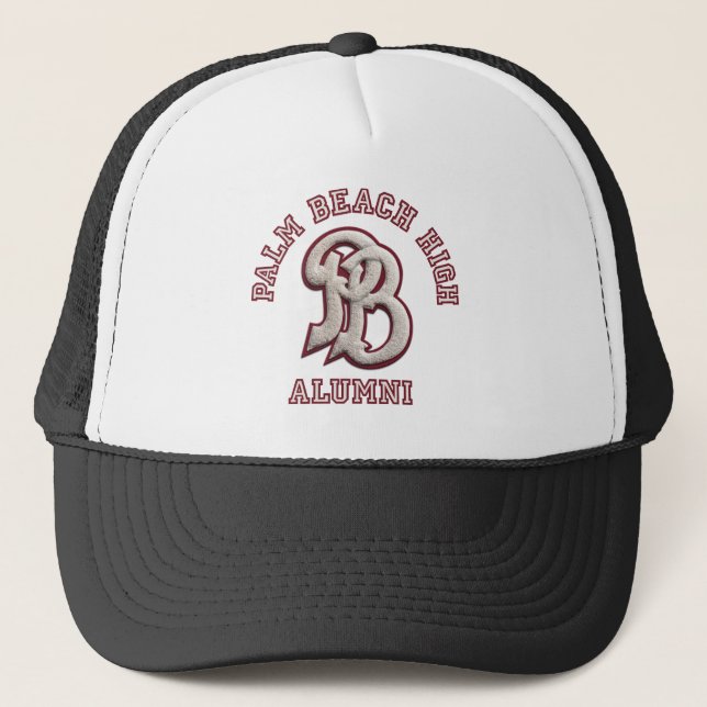 Palm Beach High Alumni Trucker Hat (Front)