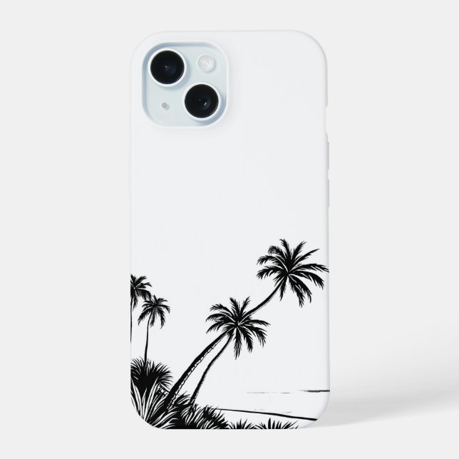 Palm Beach iPhone 15 Case (Back)