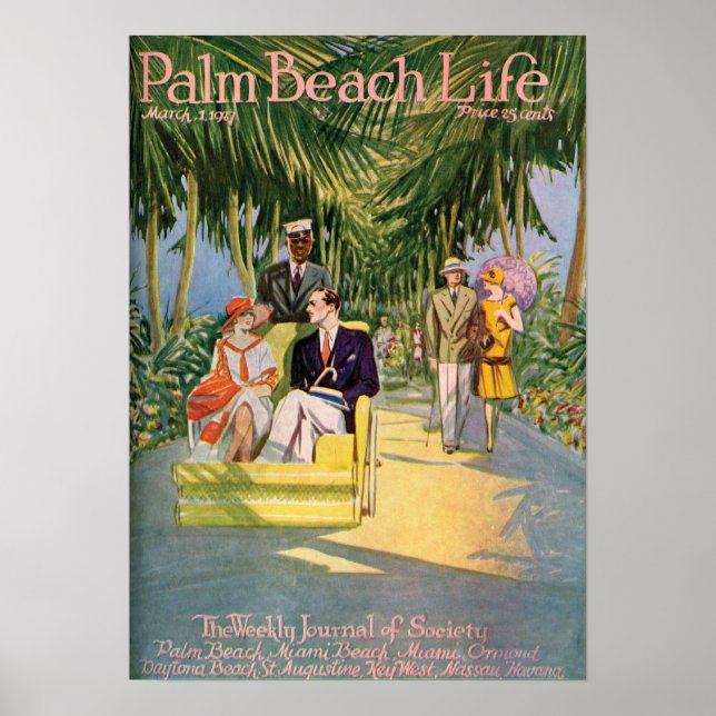 Palm Beach Life #10 print (Front)