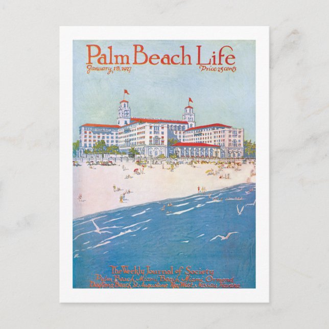 Palm Beach Life #11 postcard (Front)