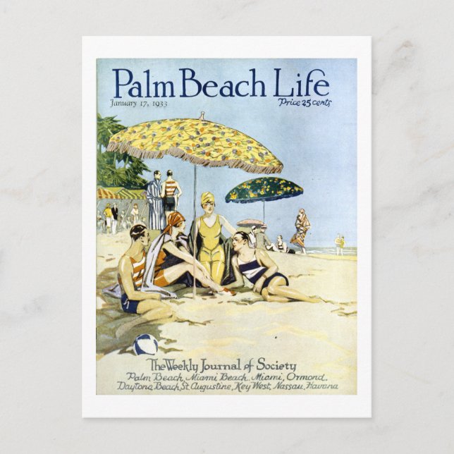 Palm Beach Life #3 postcard (Front)