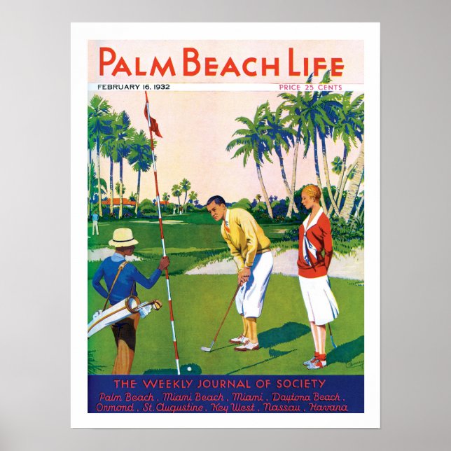 Palm Beach Life #5 print (Front)