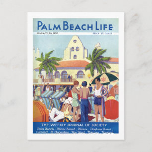 Palm Beach Life #8 postcard