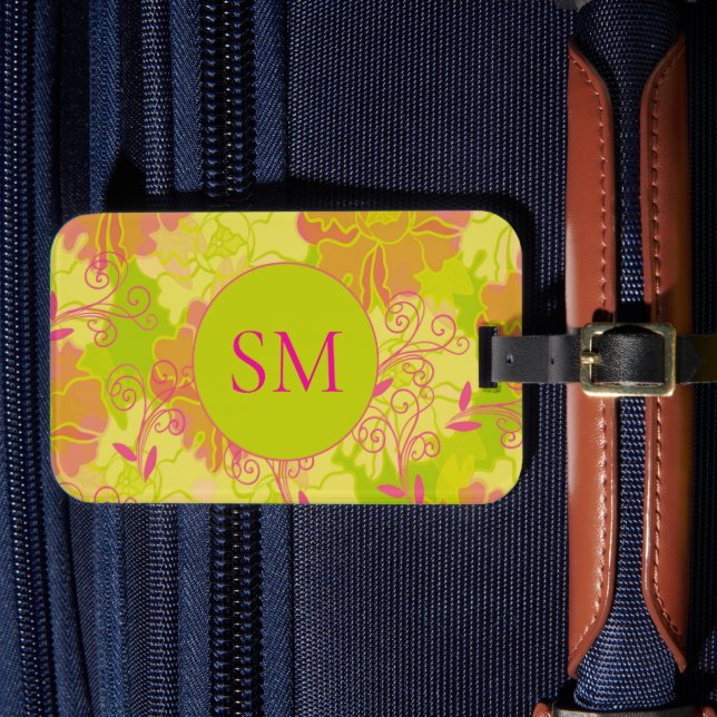 Palm Beach Luggage Tag (Front Insitu 4)